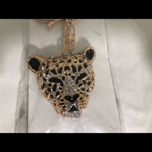 Jaguar pendant keychain